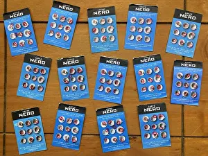 Caffe Prints: Caffe Nero Loyalty cards with a full set of stamps, a free coffee on offer next time