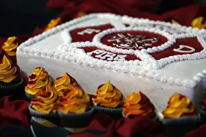 Firefighter Prints: A cake celebrating Chief James Magill