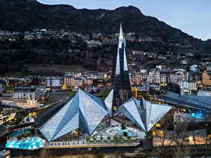 Andorra Prints: Caldea Spa, Escaldes-Engordany, Andorra