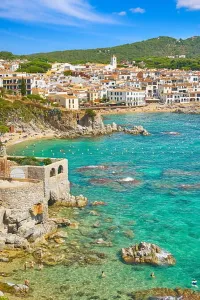 Costa Brava Prints: Calella de Palafrugell, Costa Brava Beach, Spain
