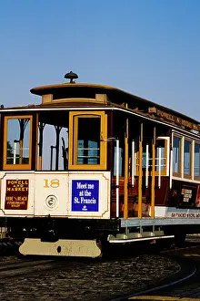 Mass Transit Prints: California, San Francisco, Hyde Street Cable Car