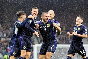 Raining Prints: Callum McGregor (8), John McGinn (7)