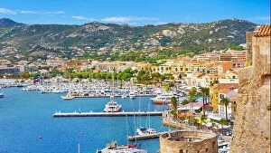 Images Dated 29th September 2015: Calvi Marina, Balagne, West Coast, Corsica Island, France