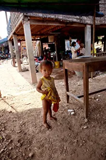 Homeless Prints: Cambodian child