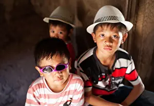 Khmer Prints: Cambodian kids