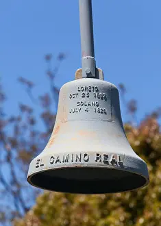 Amerikanisch Prints: The Camino Real Association placed 100 pound bells every mile of the route of the old Highway 101 known as El Camino
