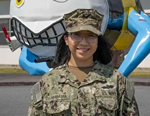 CAMP SHIELDS, Japan (Feb. 28, 2022) Culinary Specialist 3rd Class Jennifer Colin-Barrera from Lakewood