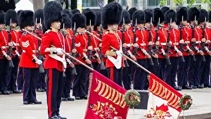 Salute Prints: Canada Ceremonial Guard gives the Royal Salute in welcoming ceremony for Charles