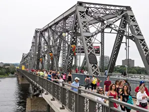 Alexandria Prints: Canada Day Crossing at the Alexandra Bridge