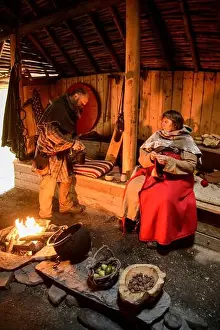 Newfoundland Prints: Canada, Maritimes, Newfoundland, L'Anse aux Meadows National Historic Site