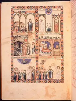 Menswear Prints: CANTIGA STA MARIA Nº210-F120V-CANTIGA DE LOOR O ALABANZA A LA VIRGEN Y SUS VIRTUDES-S XIII