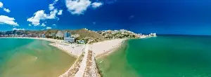 Cap Blanc Beach, Faro de Cullera, South Spain