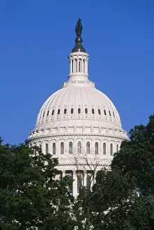 Domed Prints: US Capitol Building Washington DC USA