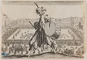 Lively Prints: The Caprices, The Ball Game on the Holy Cross in Florence instead