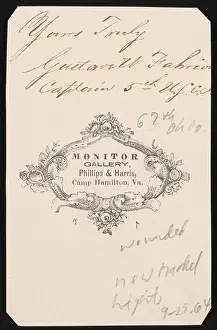 Union Army Prints: Captain Gustav W. Fahrion of Co