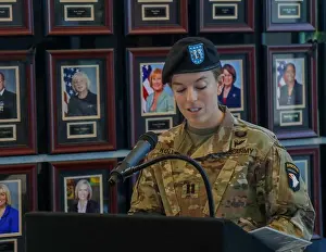 Kentucky Prints: Captain Sarah Kolb, outgoing commander of Headquarters Support Company
