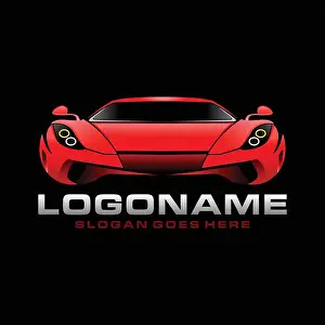 Dealer Prints: Car Garage Premium Concept Logo Design