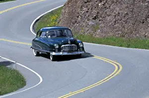 Country Road Prints: Car, Nash Ambassador, model year 1949