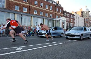 Car pulling contest
