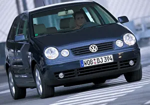 Frontal View Prints: Car, VW Volkswagen Polo, Limousine