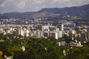 1992 Prints: CARACAS, VENEZUELA - east side of city. October 1992