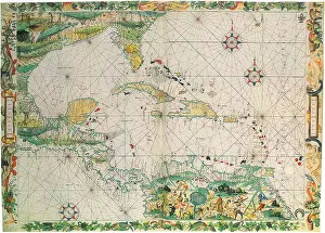 Americas Prints: Caribbean and the Gulf 1538