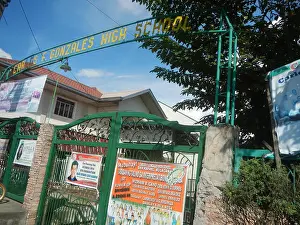 Philippine Prints: Carlos F. Gonzalez High School is located in San Rafael