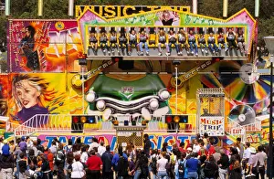 Exhilaration Prints: carnival ride, Moomba Melbourne