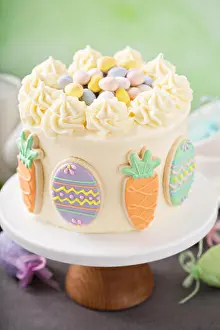 Cream Cheese Prints: Carrot cake with frosting for Easter