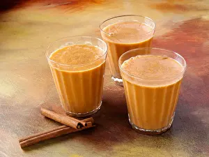 Chilled Prints: Carrot cake smoothie vegan cold drinks