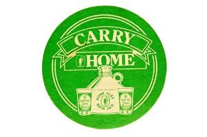 Mats Prints: carry home home ales beer jug