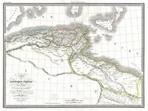 Mauritania Prints: Carte de L'Afrique Propre de la Numidie et D'une Partie de la Mauritanie