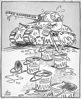 Cartoonist Prints: Cartoon - That Camouflage Isn't Fooling Anyone, Joe. John Collins (1917-2007)