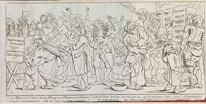 Constitution Prints: Cartoon on rejection of Plan of Constitution