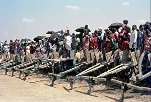 Villager Prints: carts serves as a gallery for the keen audience of Jallikattu in Urangampatti