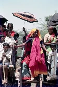 Villager Prints: carts serves as a gallery for the keen audience of Jallikattu in Urangampatti