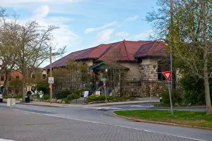 American United Prints: Cary Memorial Library is the public library at 1874 Massachusetts Avenue in historic town center of Lexington