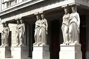 Parliament Building Prints: caryatids parliament building vienna