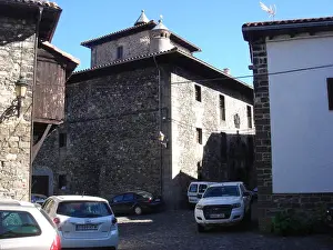 Casa Prints: Casa Sanz in Roncal is a historic building located in the Spanish Pyrenees