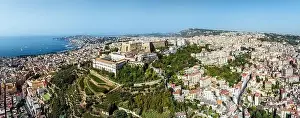 Napoli Prints: Castel Sant'Elmo and Charterhouse and Museum of San Martino from a drone