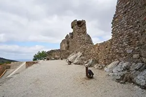 Castelo Rodrigo city castle typical buildings, in Portugal