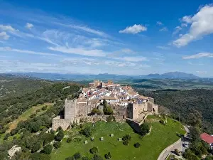 Cadiz Prints: Castle of Castellar de la Frontera in the province of Cadiz, Andalusia