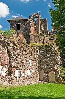 Shots Prints: Castle Hohenstein, Neustadt, Suedharz, Thuringia, Germany, Europe