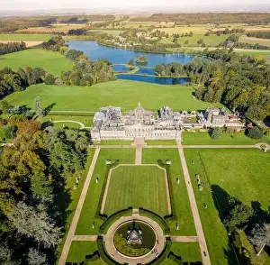Stately Home Prints: CASTLE HOWARD, YORK, UK - OCTOBER 15