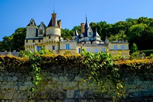 Loire Valley Prints: Castle of Rigny-Ussé, Loire Valley, France, Europe