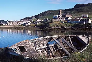 castlebay isle of barra western isles outer hebrides scotland