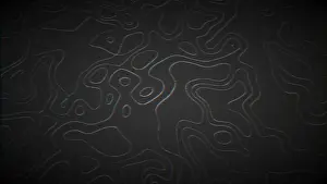Flicker Prints: Casual vintage futuristic fashion shimmering topography style background