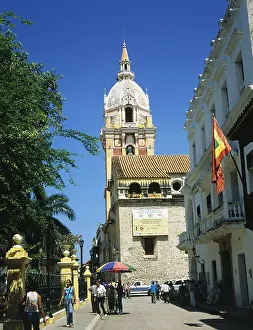 Cartagena Prints: Cathedral, Cartagena, Colombia
