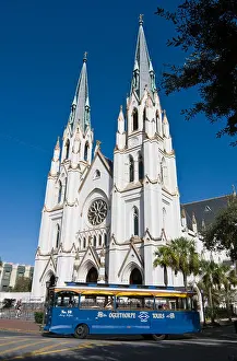 Christian Church Prints: Cathedral of St John the Baptist, Savannah, Georgia, USA