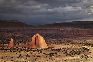 Images Dated 18th October 2015: Cathedral Valley, Capitol Reef national park, Utah, USA